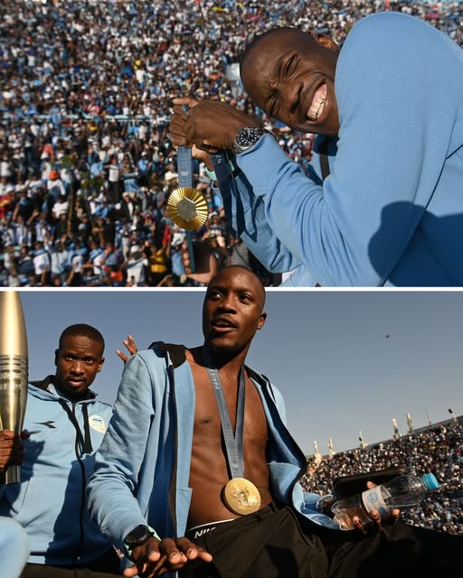 Letsile Tebogo Olympic Victory